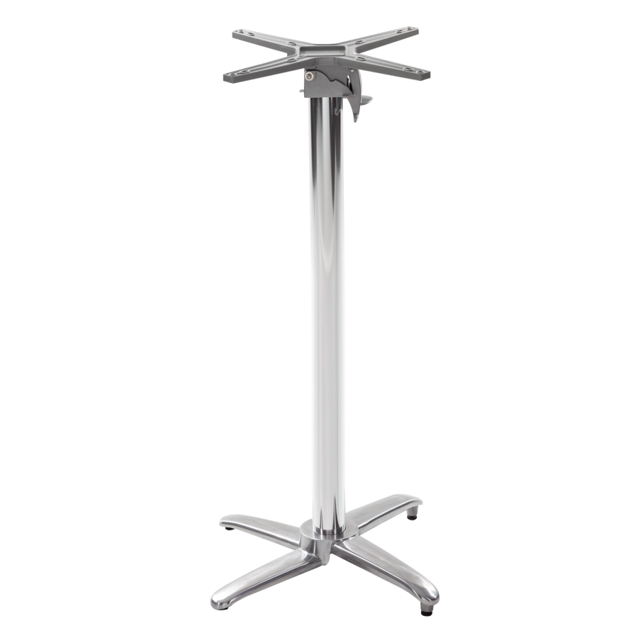 Milano Aluminium Flip Top Dining Table Base